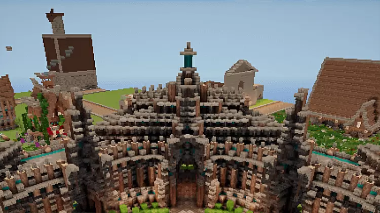 What is the name of the block that can be used to create a beacon in Minecraft?