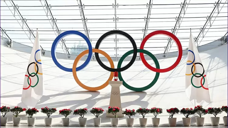 Which of the five Olympic rings represents Asia?