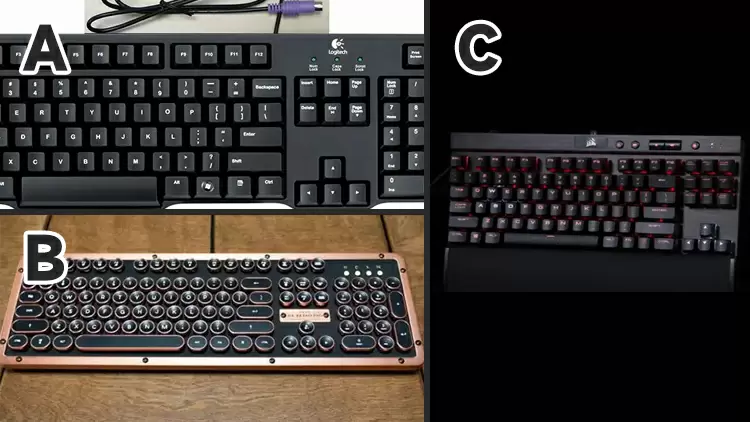 On your boyfriend's birthday, which keyboard would make him happy?