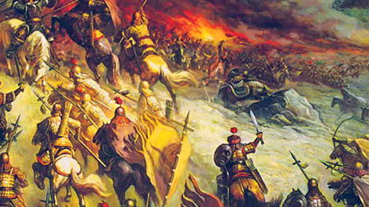 The Battle of Gaoping was fought between which country and a coalition of Northern Han and Khitan forces?