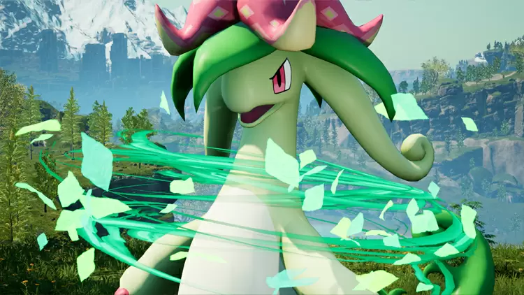  Dinossom-grass/dragon element pal