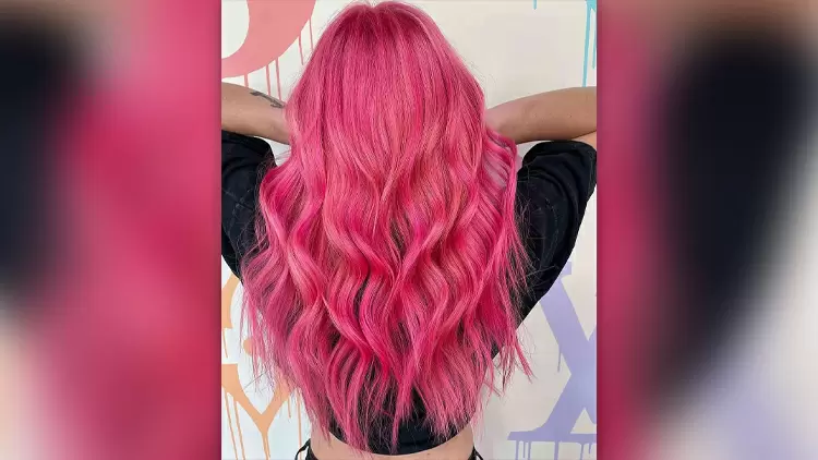Pink hair