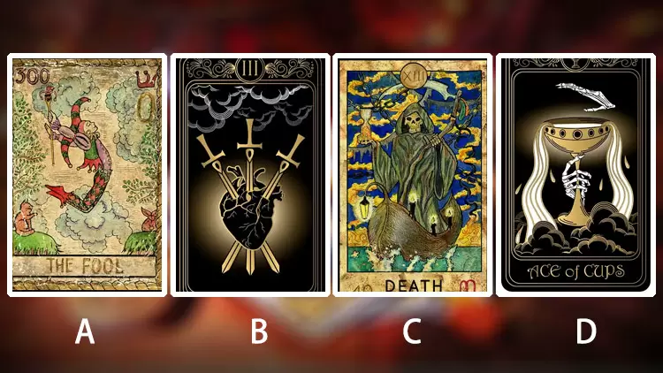 Choose a tarot card: