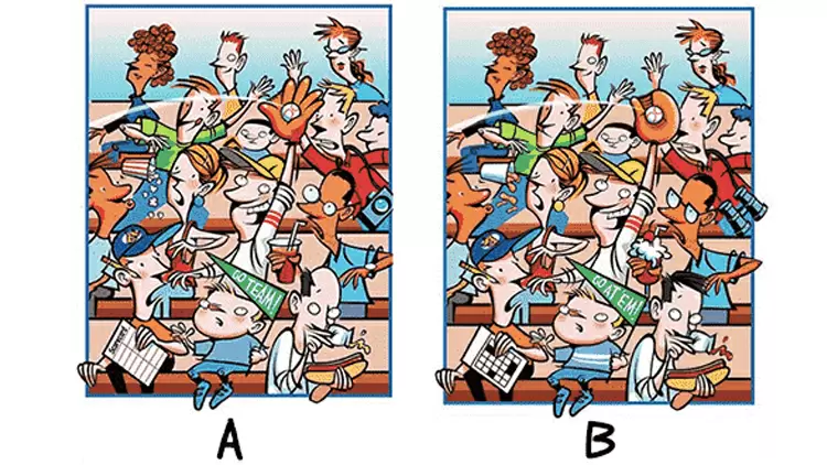 How many differences can you spot between the pictures?