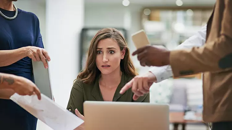 Your reaction to unexpected changes usually is :