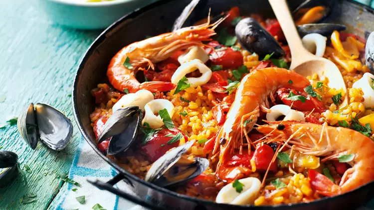 Seafood Paella